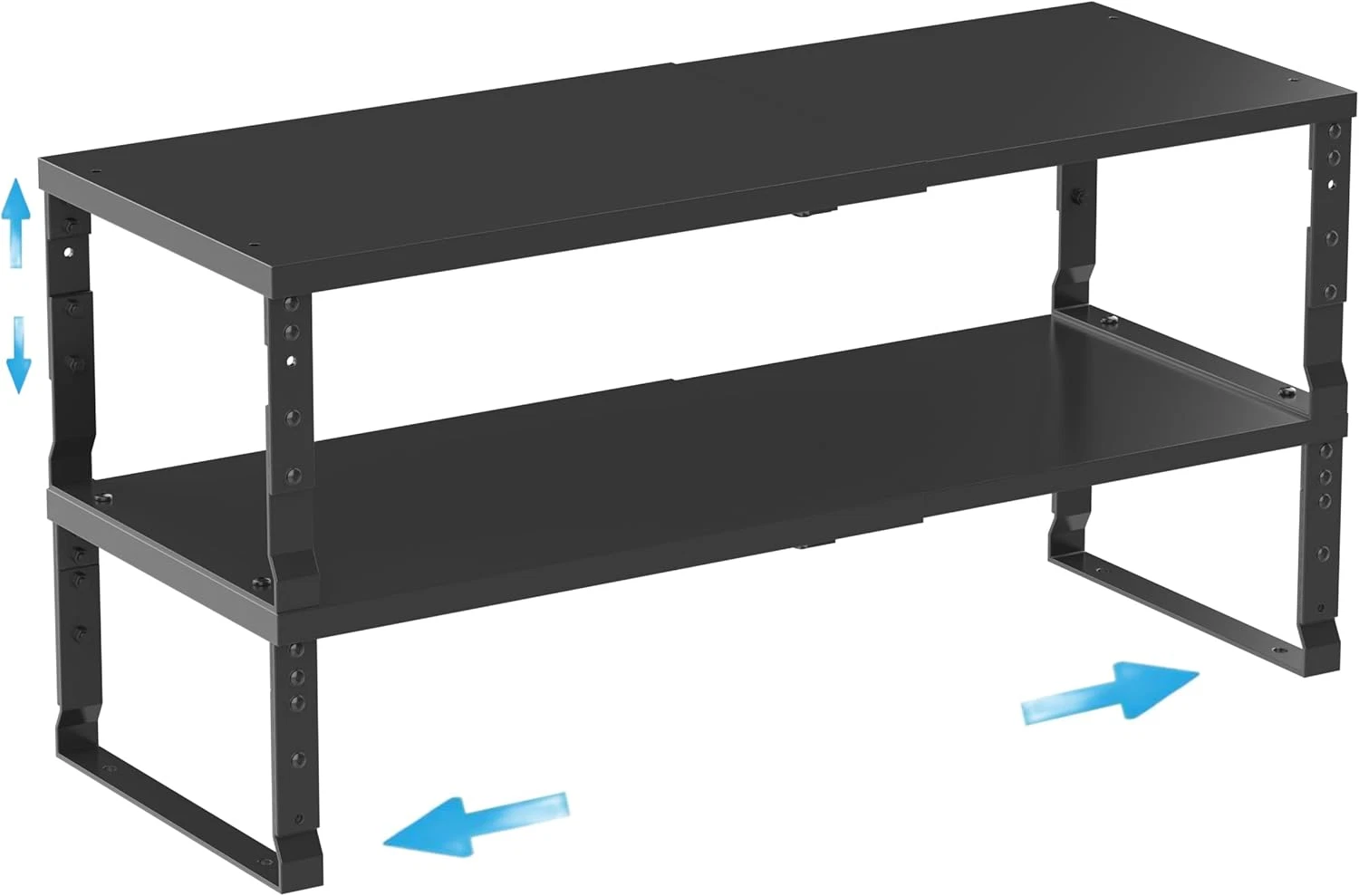 Expandable Spice Rack Organizer - Stackable Kitchen & Bathroom Shelf (2 Packs)
Opens in a new window