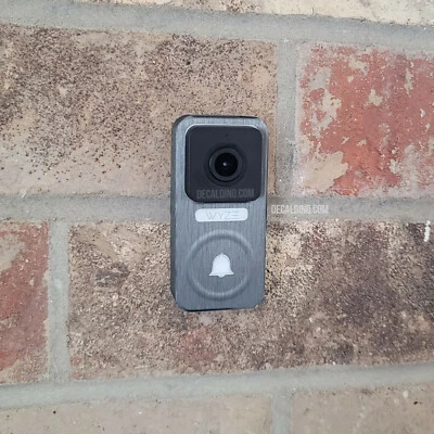 DECALDINO Wrap Skin Kit for Wyze Doorbell Camera - hide cover sticker decal vinyl