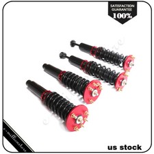 Coilovers Shock Suspension Springs Kits Fits 1998-2002 Honda Accord Adj Height