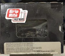 Grip Rite 1 1/4" Trim Nails Aluminum Brown Finish Nails 4oz Box