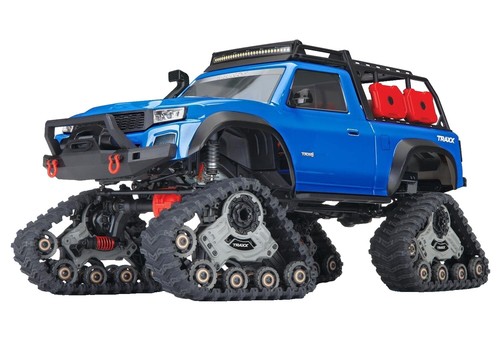 ホビーラジコン ks Traxxas 9748-BLUE Steering Link, 6061-T6 Aluminum (Blue Anodized