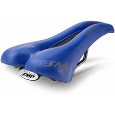 Selle SMP Extra Blue Synthetic Elastomer Padding Ergonomic Design Cycling USA