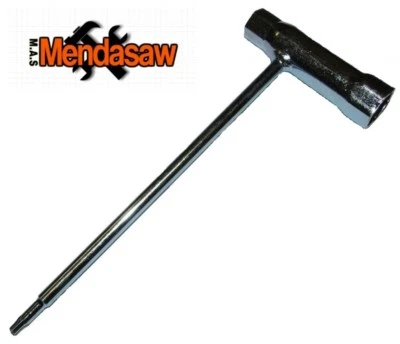 SPARK PLUG SPANNER SERVICE TOOL FOR STIHL, HUSQVARNA T27 TORX 19mm / 13mm BOX.