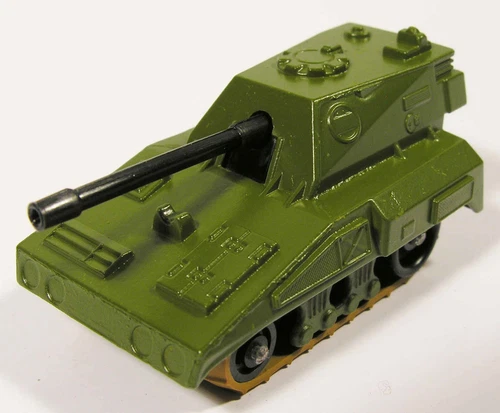 MINT MATCHBOX 70 SP GUN ROLAMATICS VINTAGE LESNEY ENGLAND S P MILITARY ARMY BNZ