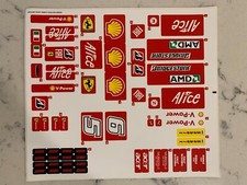 LEGO FOGLIO ADESIVO per 8157 Ferrari F1 1:9, nuovo e originale!