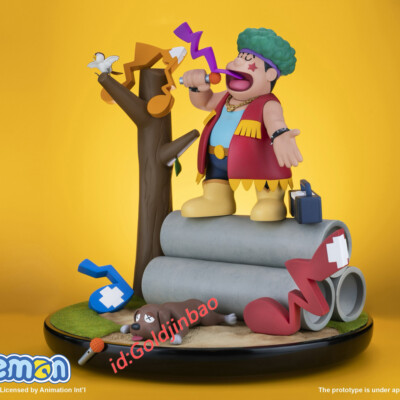 Creation At Works Collectibles Doraemon Big G Resin Model In Stock 1/6 H43cm New