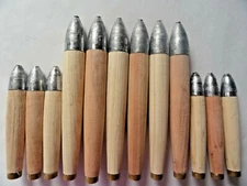 Combo Size Cedar Plugs Natural Unrigged Fishing Trolling Lures