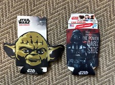 Star Wars 2 Sided Design Can Coolers Darth Vader Power of the Dark Side USA made