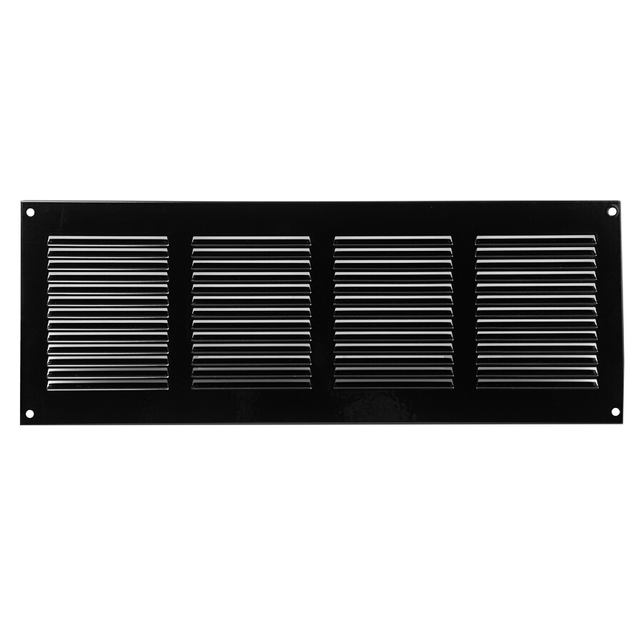 Griglia Di Ventilazione Metallica 400x150 Mm Con Zanzariera, Piatta, Bianca, Prostko Ltd