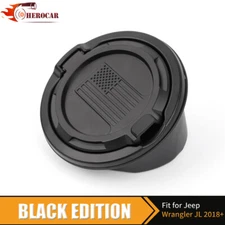 🌟Gas Tank Cap Cover American Flag Fuel Filler Door Fit for Jeep Wrangler JL 18+