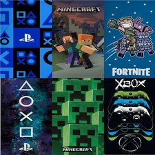 Official Gaming Licensed Beach Towels Fortnite Minecraft Xbox Playstation