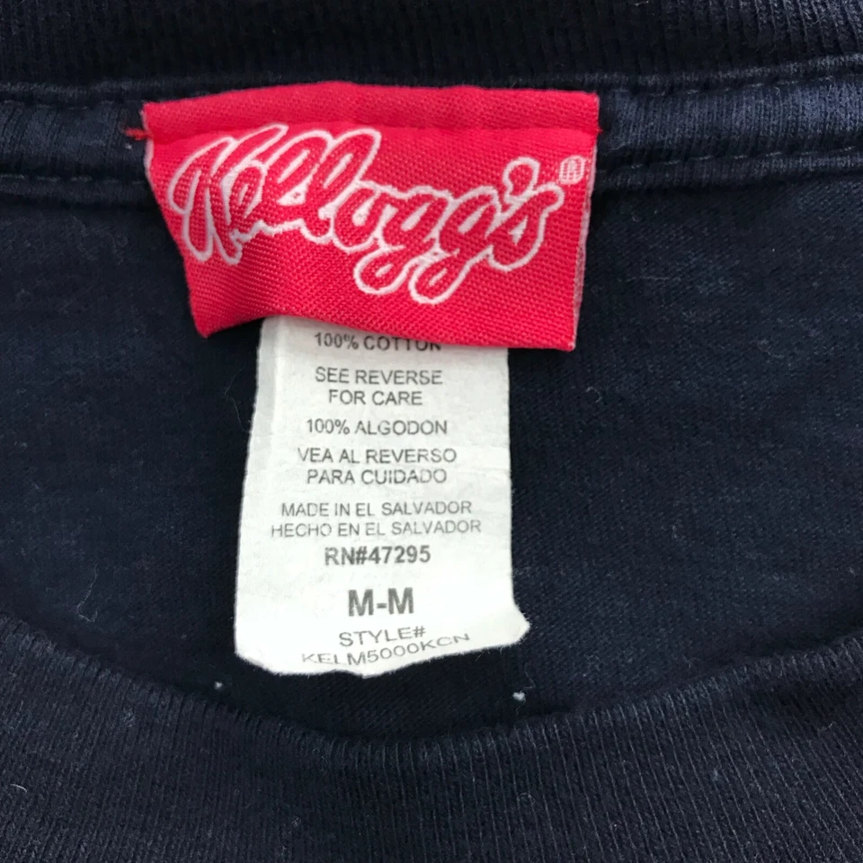 Camisa DE COLECCIÓN Tony The Tiger Frosted Flakes Para Hombres Mediana Kellogs Cereal Promo Y2K Foto 2 de 4