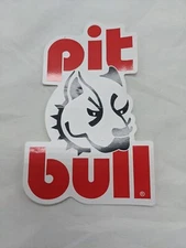 Pit Bull Motorcycle Decal Sticker