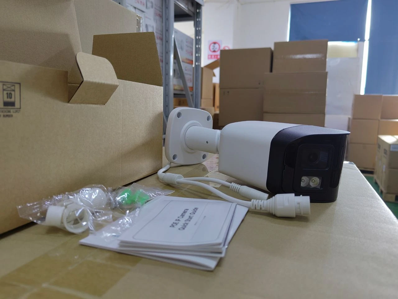 Hikvision Compatible 180° Panoramic 4MP ColorVu Dual Lens IP Camera kits Lot Hikvision Compatible 180° Panoramic 4MP ColorVu Dual Lens IP Camera kits Lot