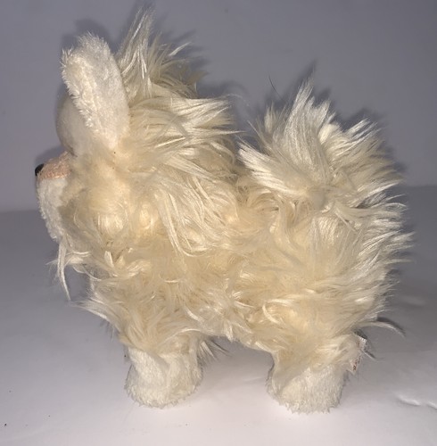 American Girl Pomerania cane panna giallo soffice 6" gambe alte posabili - Foto 2 di 6