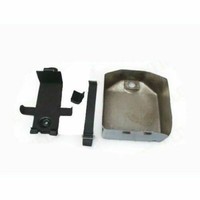 Passt FüR Royal Enfield Batteriebox Mit Abdeckung Aus Stahl Verchromt Ecs