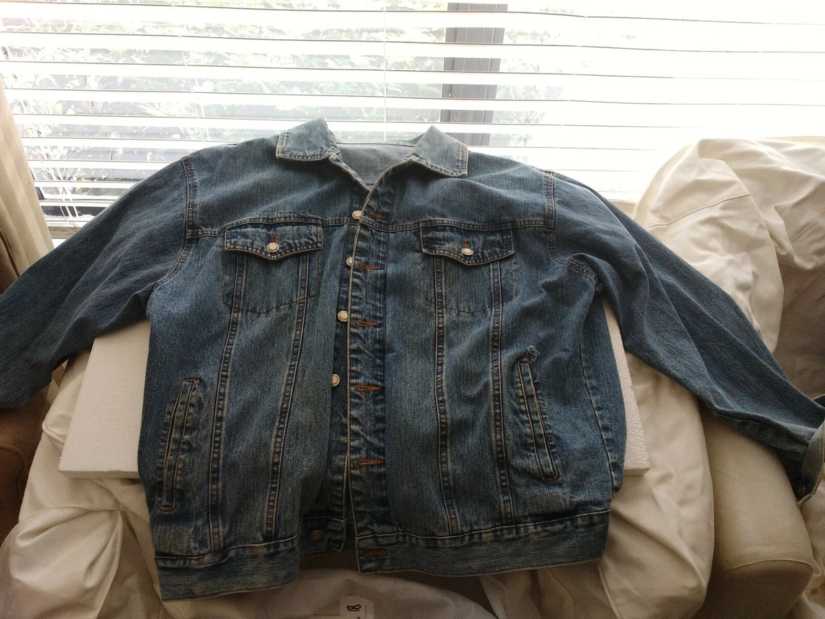 Faded glory deals jean jacket mens