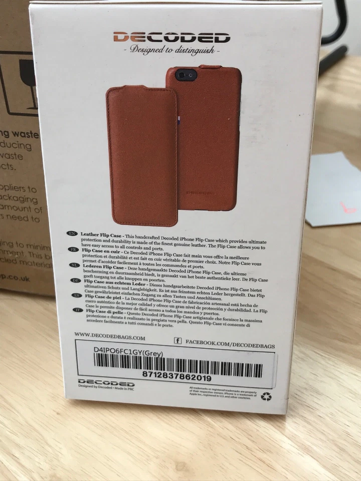 Funda para iPhone 6 Cuero Billetera Magnético Teléfono Abatible Foto 2 de 2