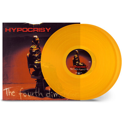 HYPOCRISY The Fourth Dimension - 2LP / Transparent Orange Vinyl (2023) Ltd. 1800