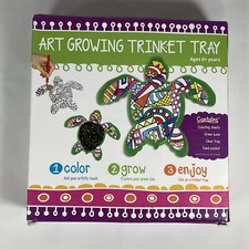 Little Brownie Bakers Art Growing Trinket Tray Craft Kit Made In The USA