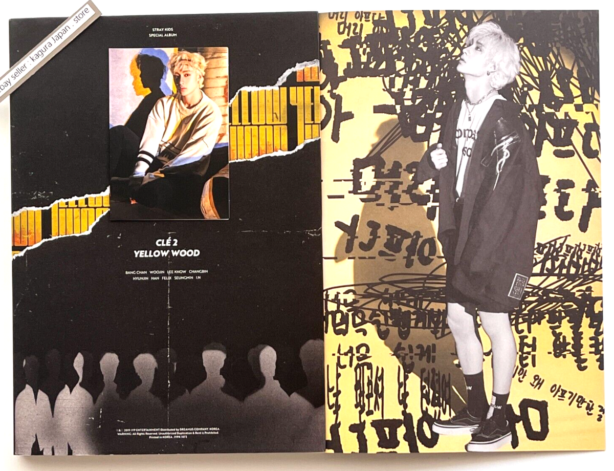 Stray Kids BANG CHAN Cle 2 : Yellow Wood Limited ver. CD + Stray Kids BANG CHAN Cle 2 : Yellow Wood Limited ver. CD +