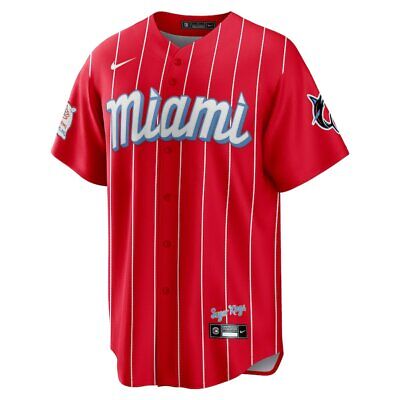 Miami Marlins Nike City Connect Team Jersey Men's 2023 MLB Sugar Kings  305 New