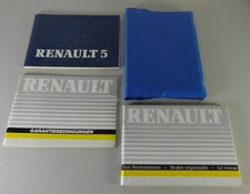 Cartella Portadocumenti + Manuale D'uso Renault 5 / R5 Edizione 1989