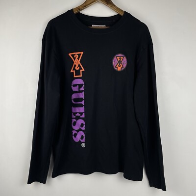 GUESS x 88rising LS Shirt Mens Small Black Head In The GUESS x 88rising LS Shirt Mens Small Black Head In The