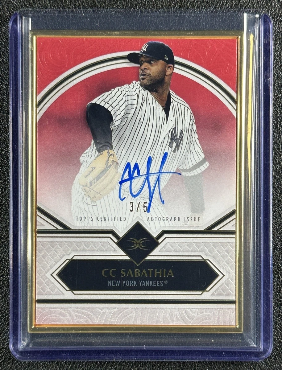 トレーディングカード 14/25!!【CC Sabathia】2025 Topps Definitive