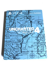 New Super Rare Uncharted 4 PS4 Steelbook only No game included