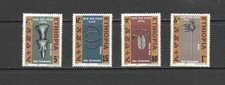 T3368 Éthiopie 1994 Parures Pour Cheveux 4v. MNH