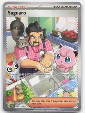 SAGUARO 270/193 SPECIAL ILLUSTRATION RARE Paldea Evolved Pokemon NM on eBay