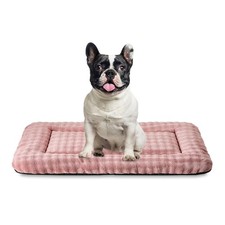 Dog Bed Mat Crate Pad for Medium Dogs, Washable Soft Pet Sleeping Mat Kennel ...
