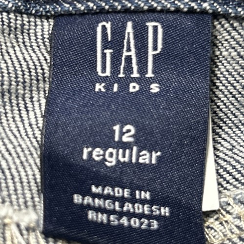 NWT Girls Gap Denim Belted Crop Jeans Sz 12 Capris NEW - Picture 6 of 8