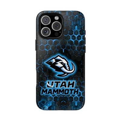 Utah Mammoth Hockey- Tough Phone Case Cover- IPhone, Googel Pixel, Samsung