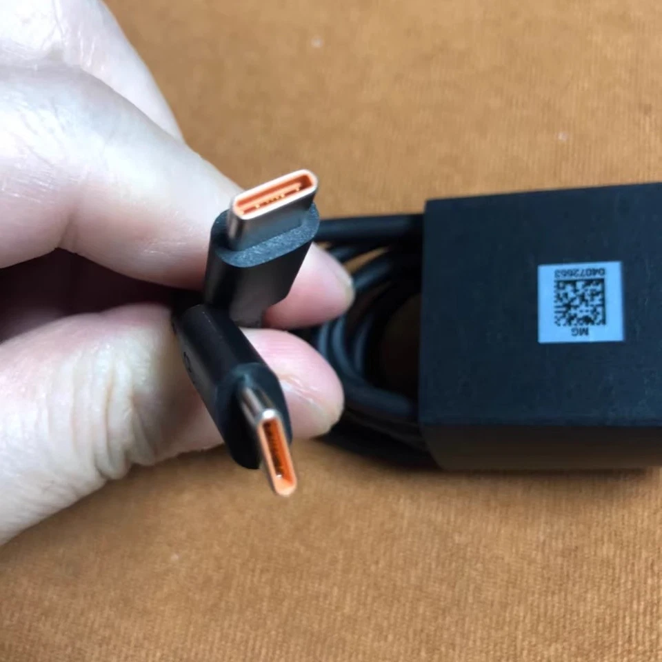 Cable de datos 2 piezas original Huawei 6A doble USB-C carga rápida 1M para Huawei Honor Foto 3 de 4