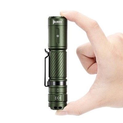WUBEN C3 Flashlight 1200 High Lumens Rechargeable Flashlights 6 Modes Green