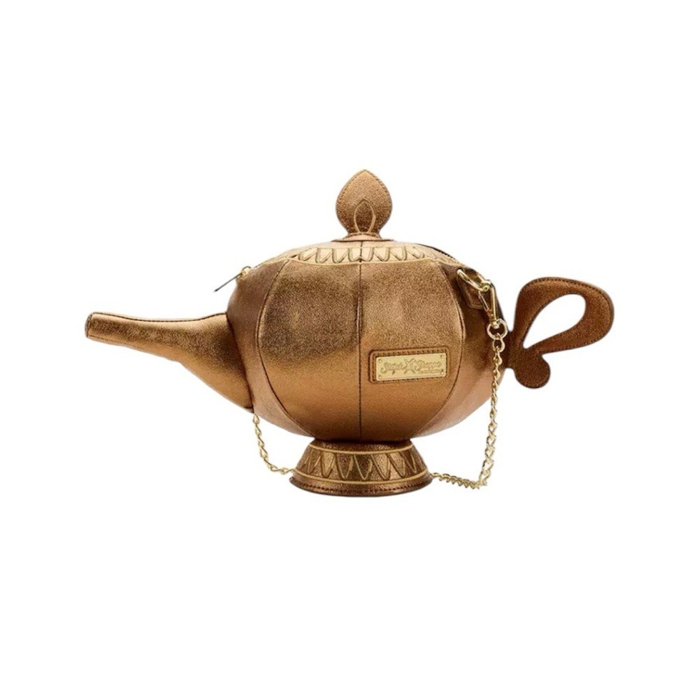Disney Loungefly Stitch Shoppe Aladdin Genie Lamp Crossbody NWT​ Disney Loungefly Stitch Shoppe Aladdin Genie Lamp Crossbody  main image 2