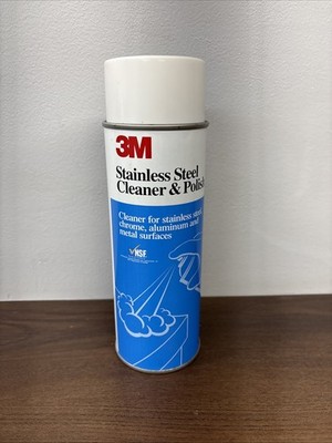 3M Stainless Steel Cleaner & Polish 14002 New