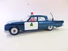 DINKY 264 FORD FAIRLANE RCMP POLICE CAR, BLUE. VINTAGE. COMPLETE