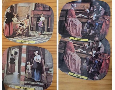 4 Tischsets der Marke Savoy Für Meßmer-Tee Gebraucht Siehe Beschreibung