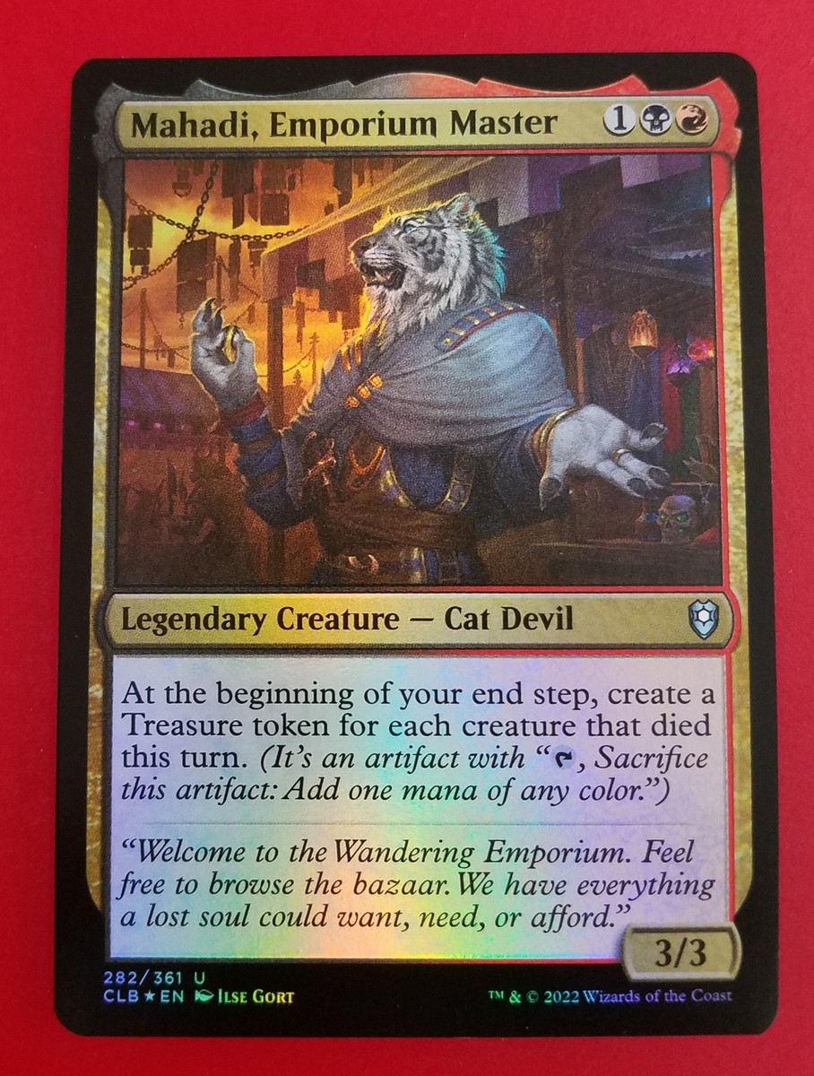 1x Mahadi, Emporium Master | FOIL | Battle for Baldur's Gate | MTG