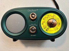 Retro Bluetooth Radio Speaker, FM/AM/SW, TF Card, USB