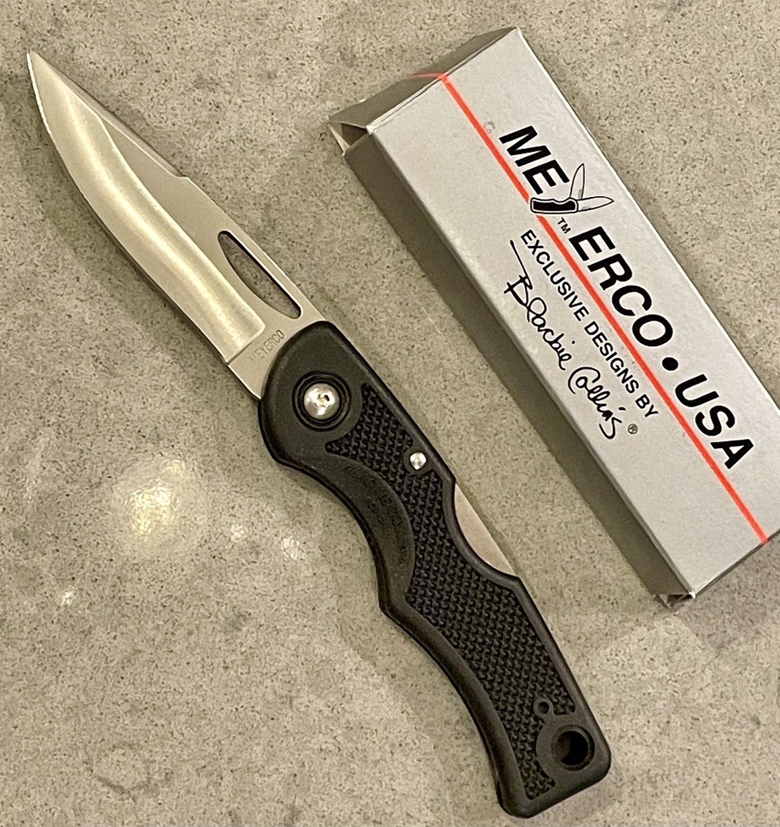 Meyerco Blackie Collins Lockback AUS-8 Seki Japan MCDEMONH HONED