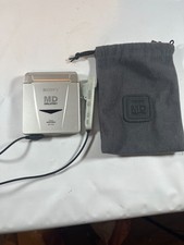 Sony MZ-E33 Minidisc Player Walkman Remote w/Pouch - Tested Working