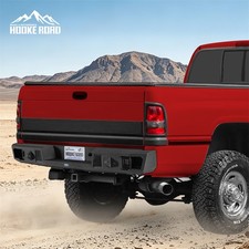 Steel Rear Bumper W 225w Led Spotlights Fit 1994-2002 Dodge Ram 1500 2500 3500 Steel Rear Bumper W 225w Led Spotlights Fit 1994-2002 Dodge Ram 1500 2500 3500