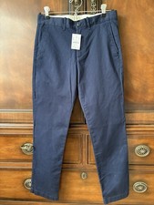 NWT J.Crew Crewcuts Boys Dress Pants Size 12 SLIM Navy Stretch Adjustable Waist