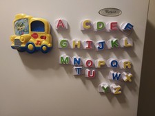 LeapFrog Fridge Phonics Magnetic 23 Letters--missing--B--S--V