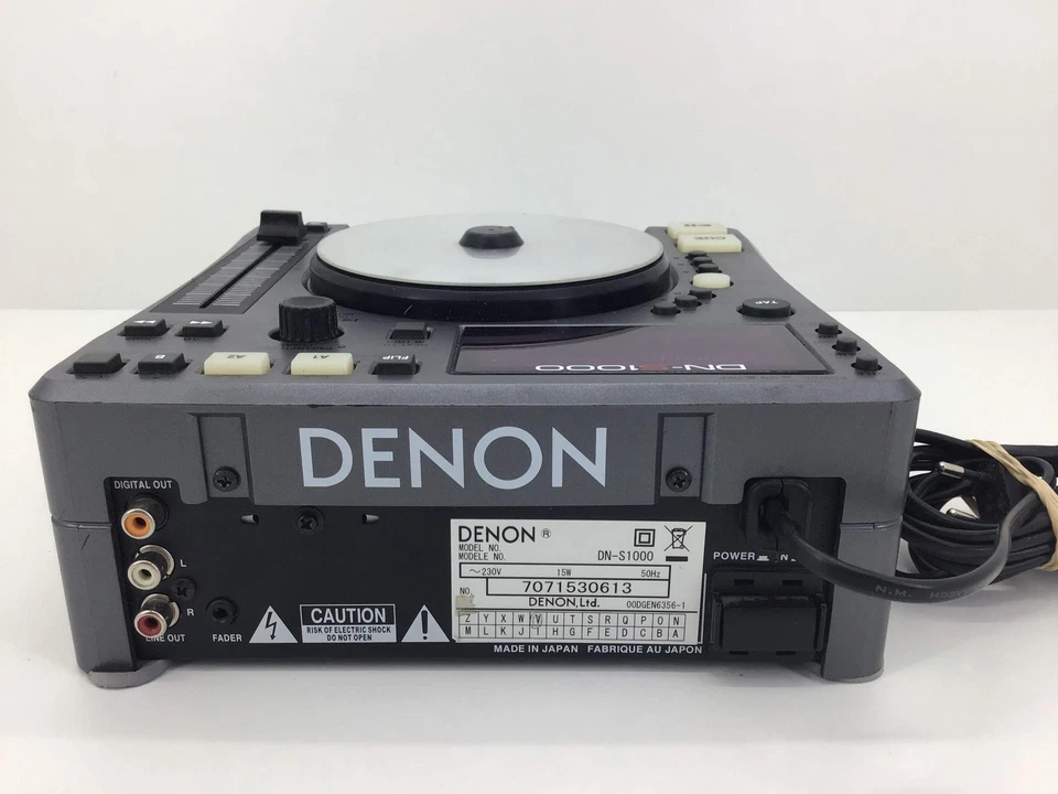 REPRODUCTOR CD DENON DN-S1000 19647948 - Imagen 3 de 4