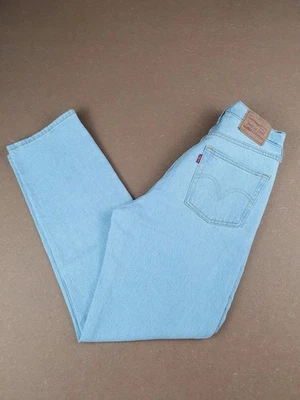 Jean Levi's 501 Crop Femme W29 L30 - Bleu Très Clair (Taille Haute) #7 - Photo 1/4